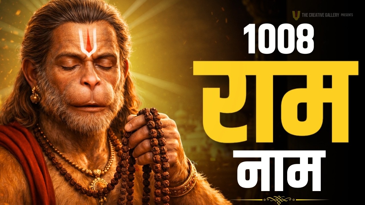 Shri Ram Naam Jaap 1008 Times | Ram Ram Jap 1008 Baar | Ram Dhun | Ram Ram Chanting