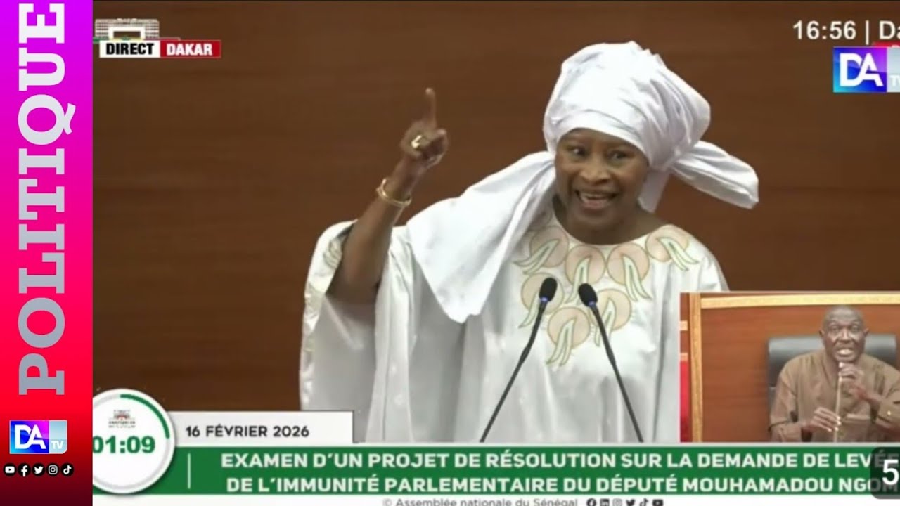 INTEGRALITE INTERVENTION DE ME AISSATA TALL SALL QUI DEMONTE LES PROPOS DE YASSINE FALL MIN JUSTICE