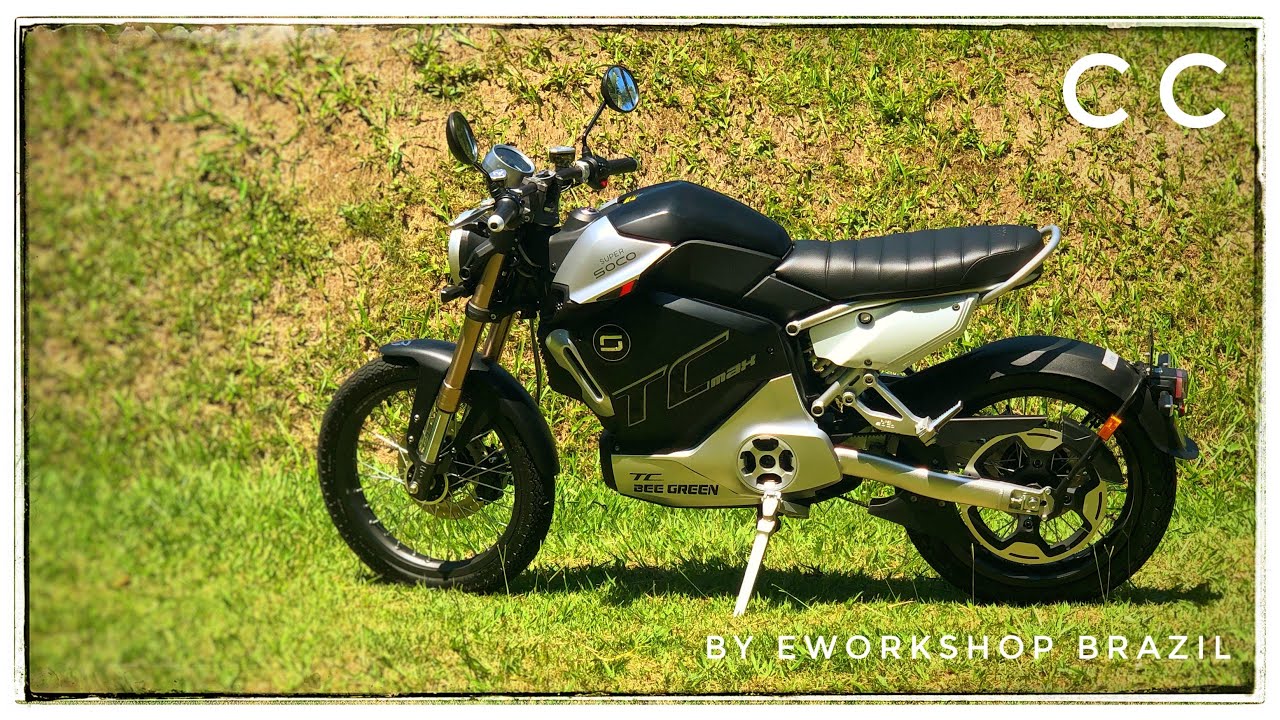 Super Soco TC MAX Review 5000w BeeGreen moto elétrica