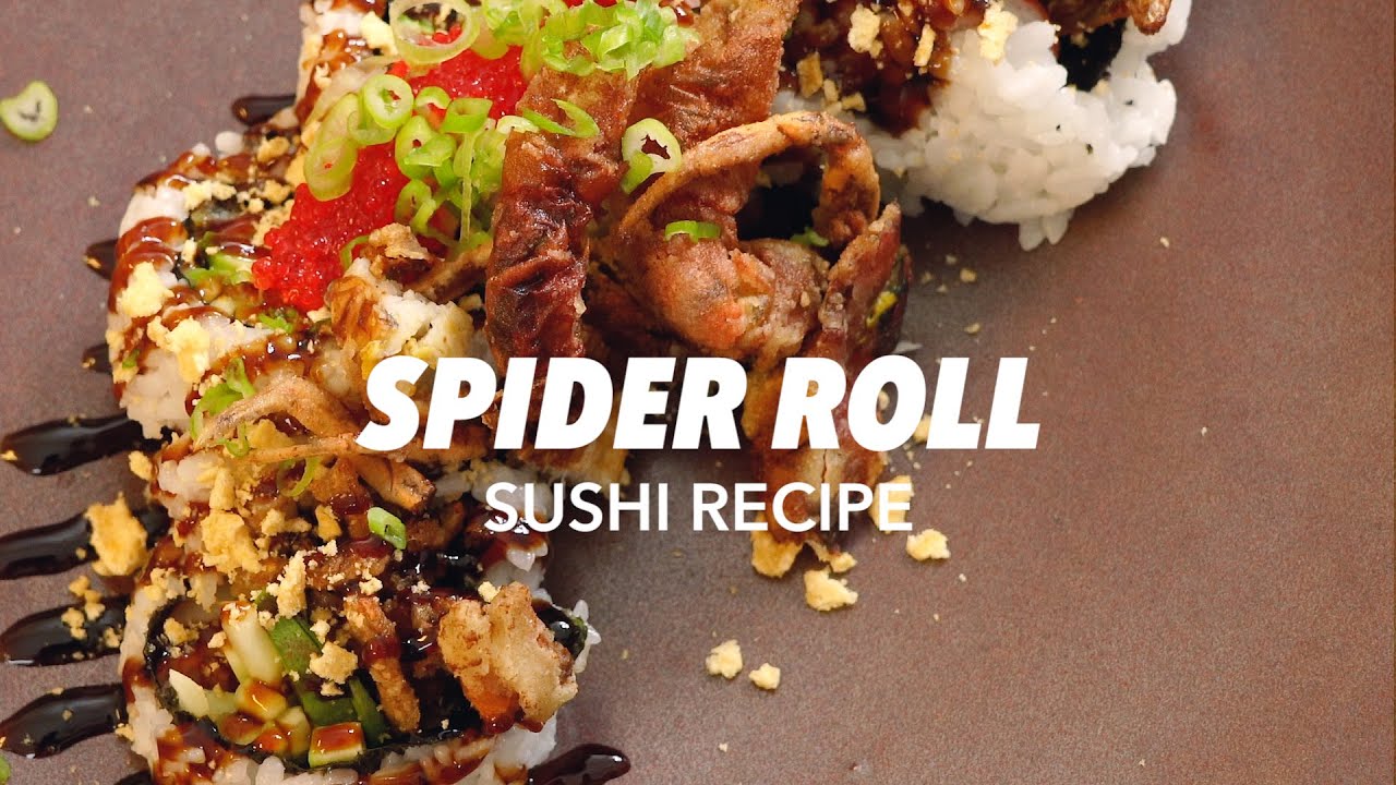Soft Shell Crab Sushi: Spider Roll