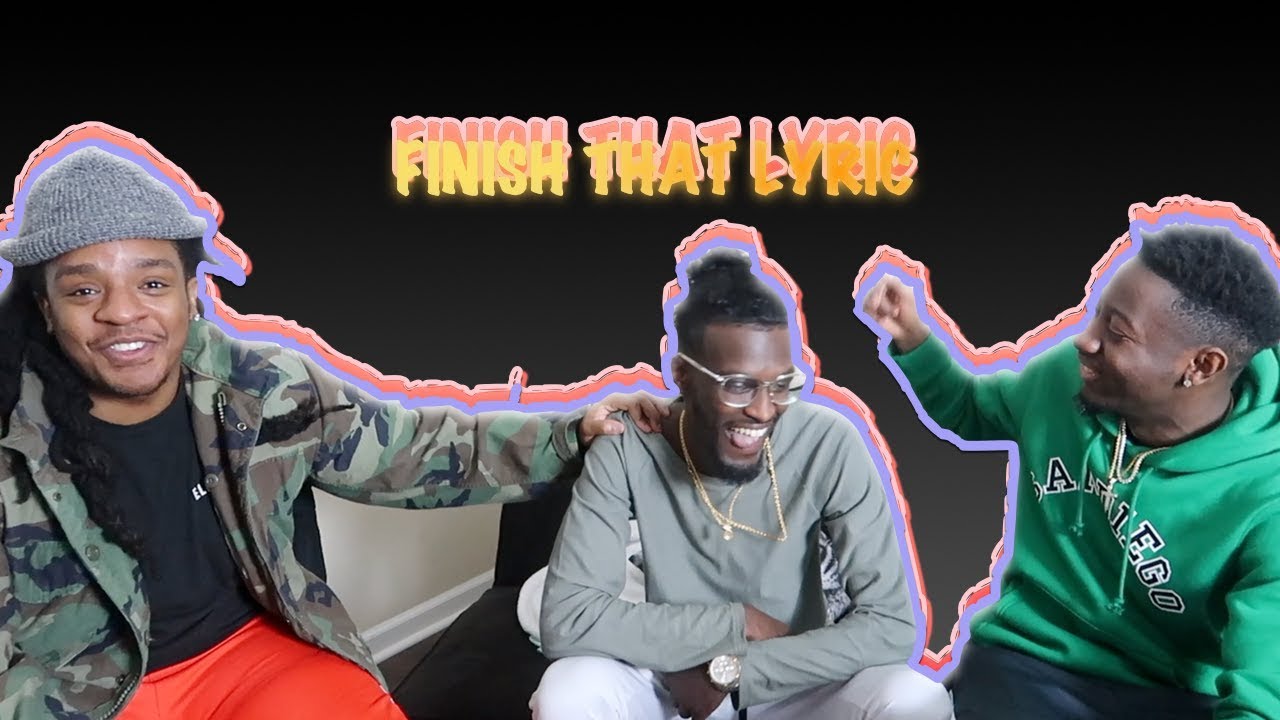 FINISH THAT SONG CHALLENGE! FT POUDII & BLACKCHARCOAL | TyTheGuy