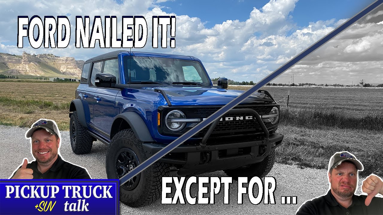 5 Good/Bad Things - 2021 Ford Bronco Sasquatch First Edition