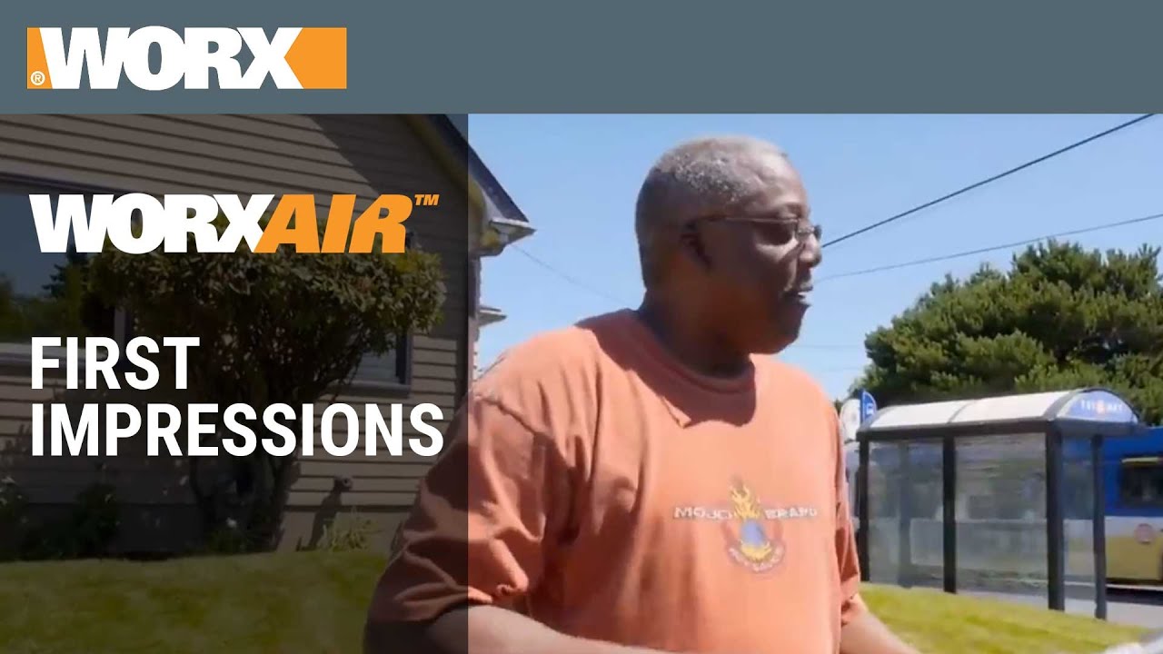 First Impressions | WORX AIR Cordless Leaf Blower