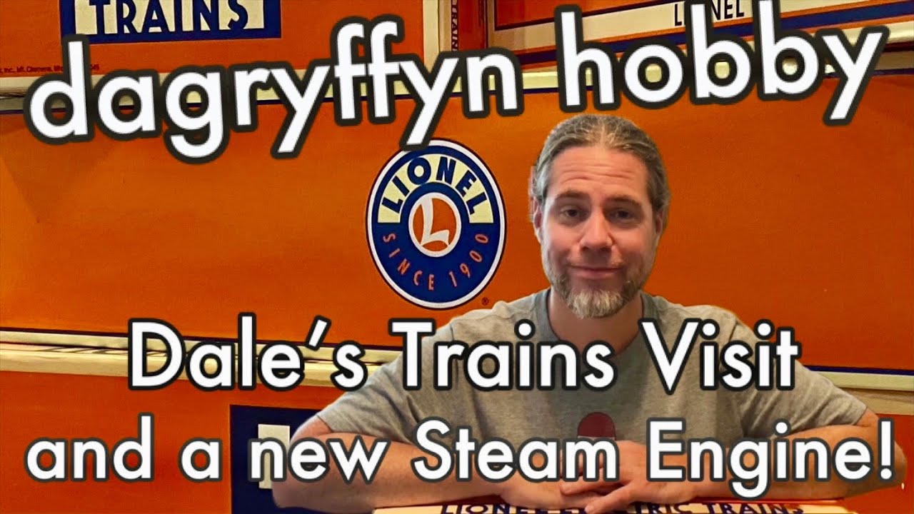 Dale’s Train Station Visit and a New MPC Era Locomotive! Lionel train hobby shop and unboxing