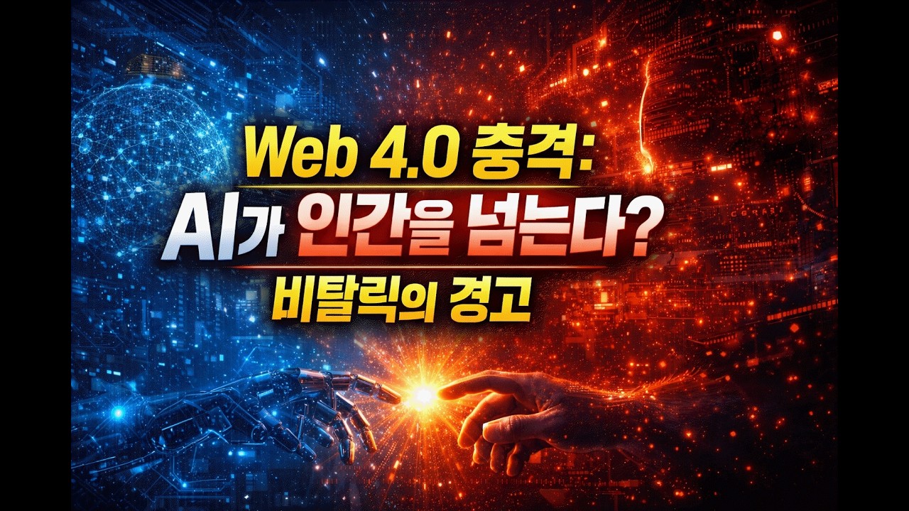 웹 4.0의 충격 선언… AI가 인간을 대체한다? 비탈릭의 소름 돋는 경고