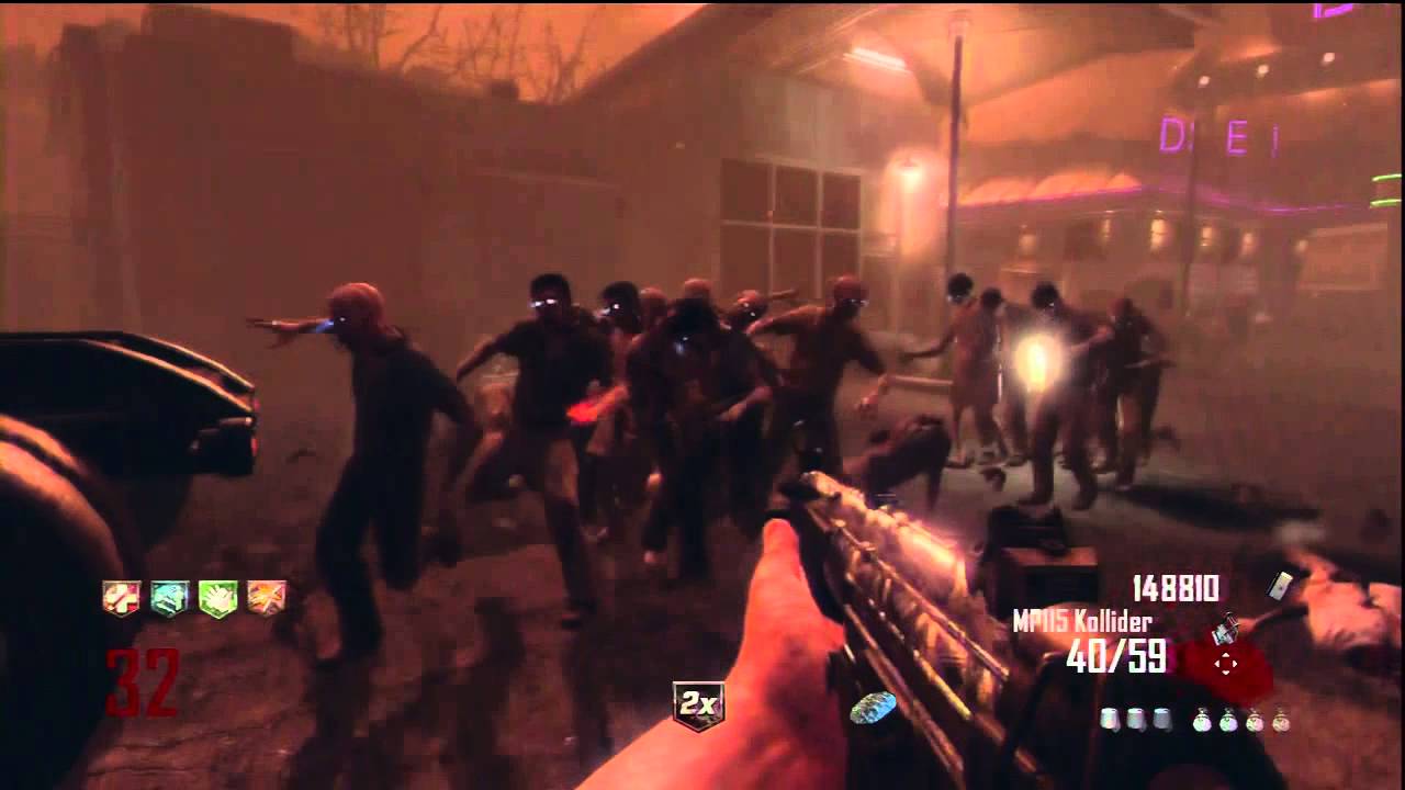 Black Ops2 Tranzit round 35 / بلاك أوبس 2 زومبي ماب ترانزيت روند 35