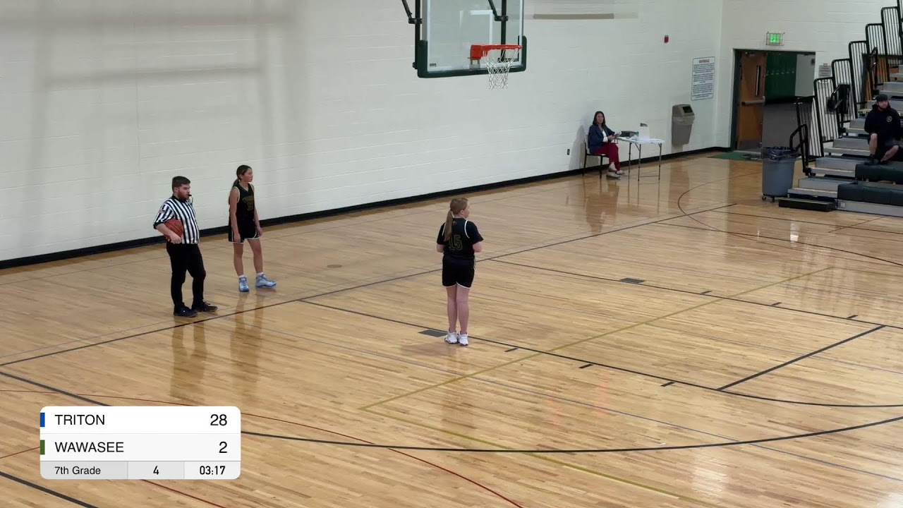 Triton at Wawasee - 7th Grade Girls Basketball 🏀 2/16/2026 🔴 LIVE