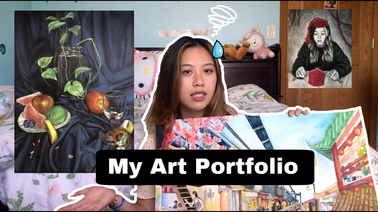 My Accepted Art Portfolio -Pratt, Parsons, Art Center, SAIC, MICA..+ tips! 🎨