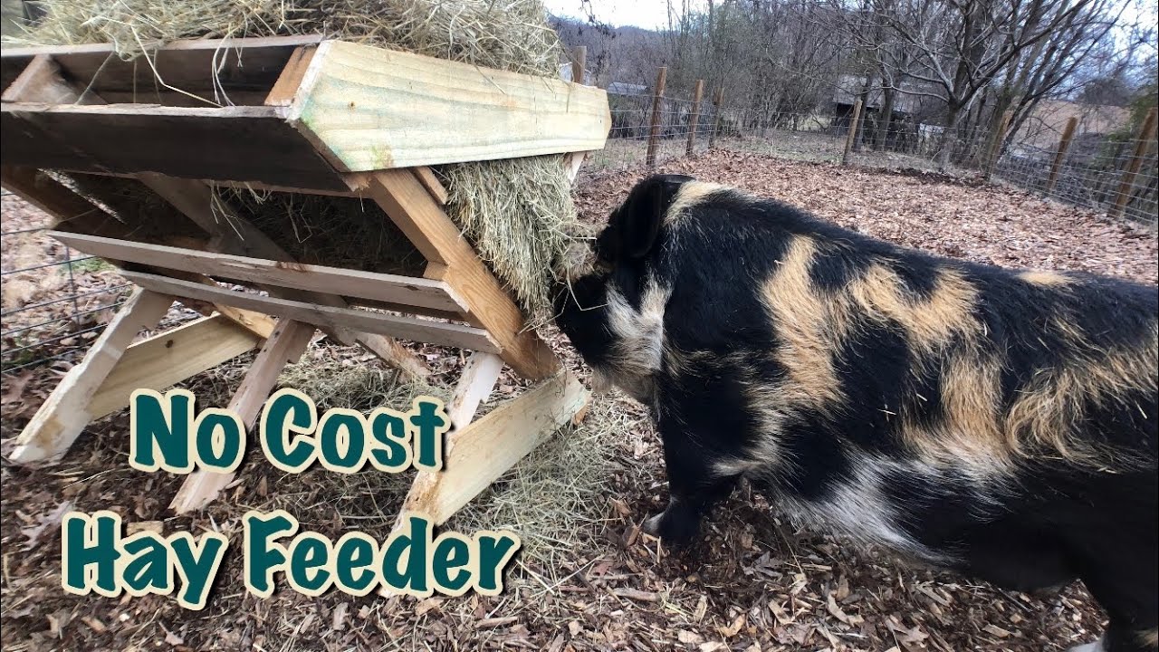 Free Pallet Hay Feeder