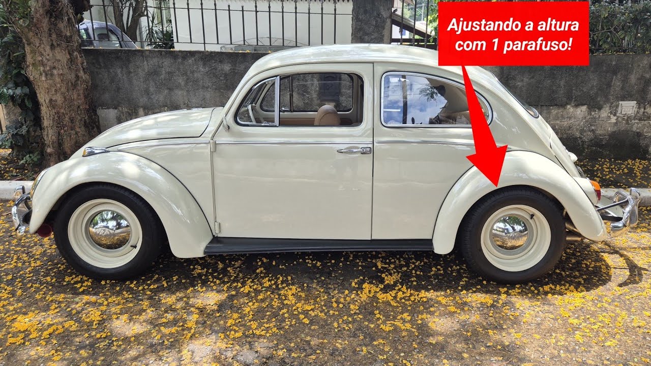 Beetle - Регулировка высоты подвески с помощью 1 винта