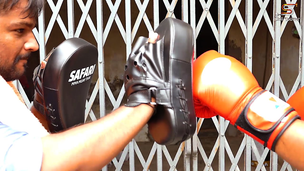 Boxing Focus Mitts, Boxing Trainer Blockers, MMA Pads Making for Combat Coaching