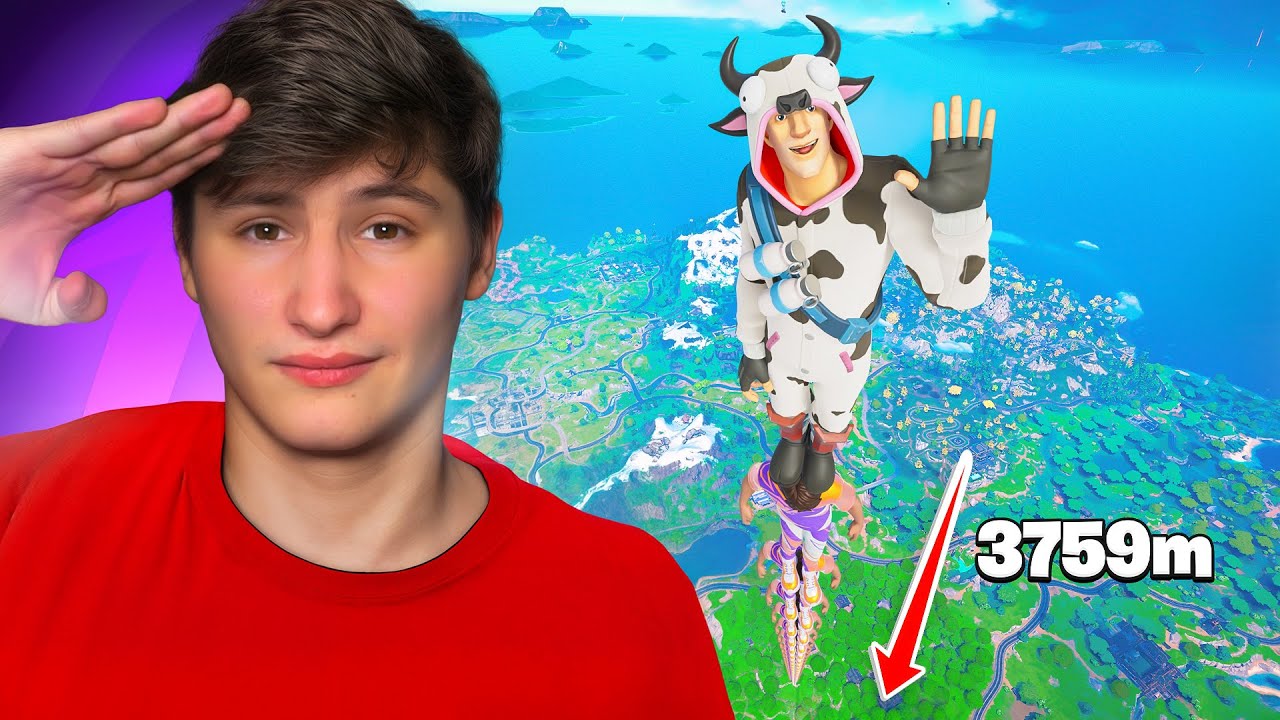 JONZY bricht die KOMISCHSTEN WELTREKORDE in FORTNITE ☠️