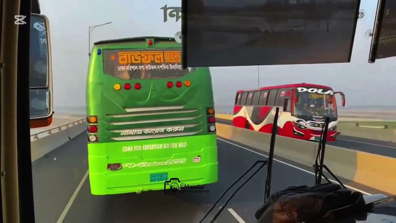 মাত্র ৪ মিনিট ২৬ সেকেন্ড পদ্মা সেতু পারি দিলাম সার্বিক পরিবহন দিয়ে ♥️🤙🥰