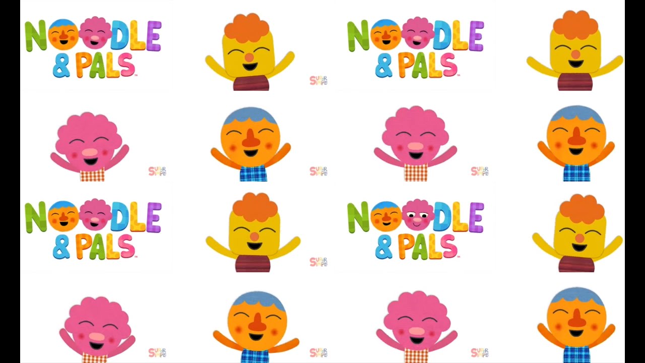 Noodle & Pals Happy Faces intro over million times