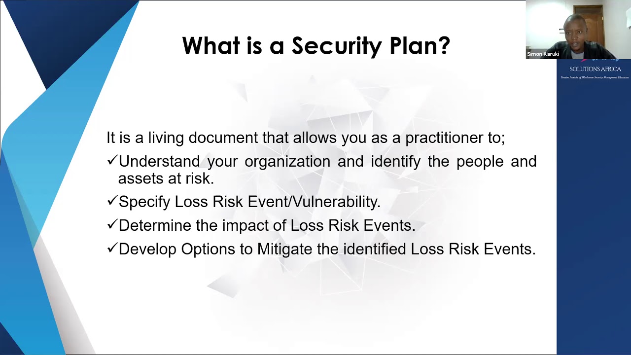 All You Need To Learn About The Security Plan