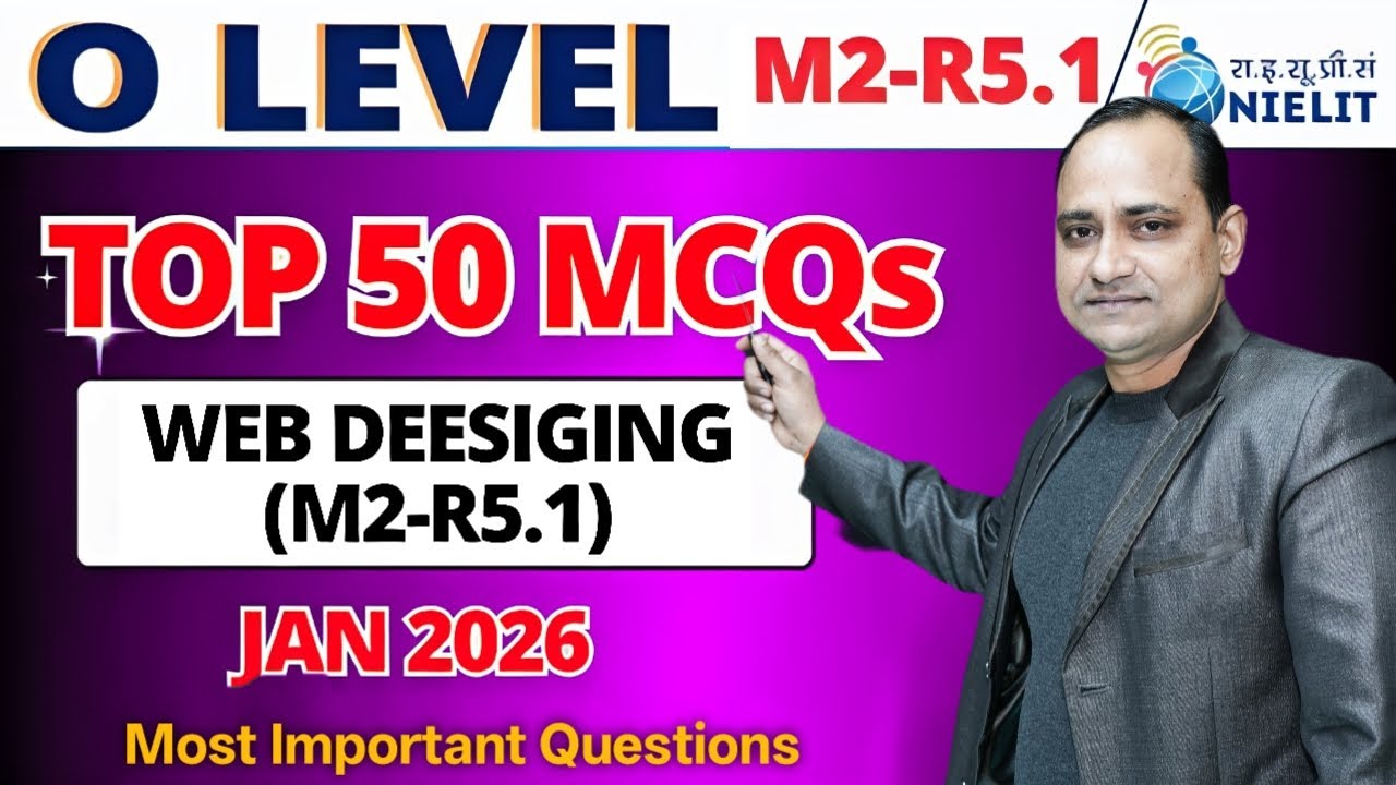 O Level M2 R5 exact questions 2026 || 100% Exam Focuse