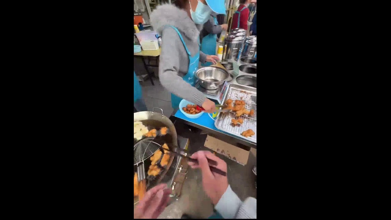 Chinese Snack Livestream | Mini Youtiao Frying & Plating | Ambient Sounds Only