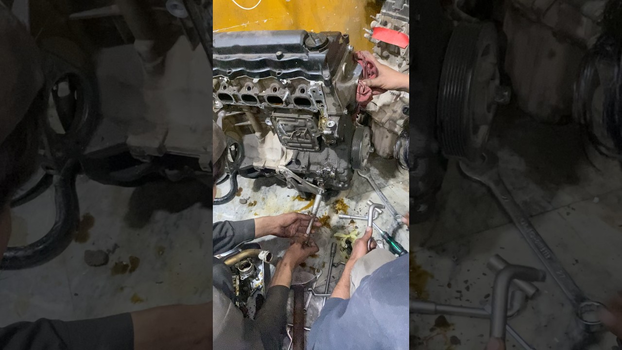 Honda Civic Engine Noise & Open #automobile #hondacars #mechanic #brakesystem