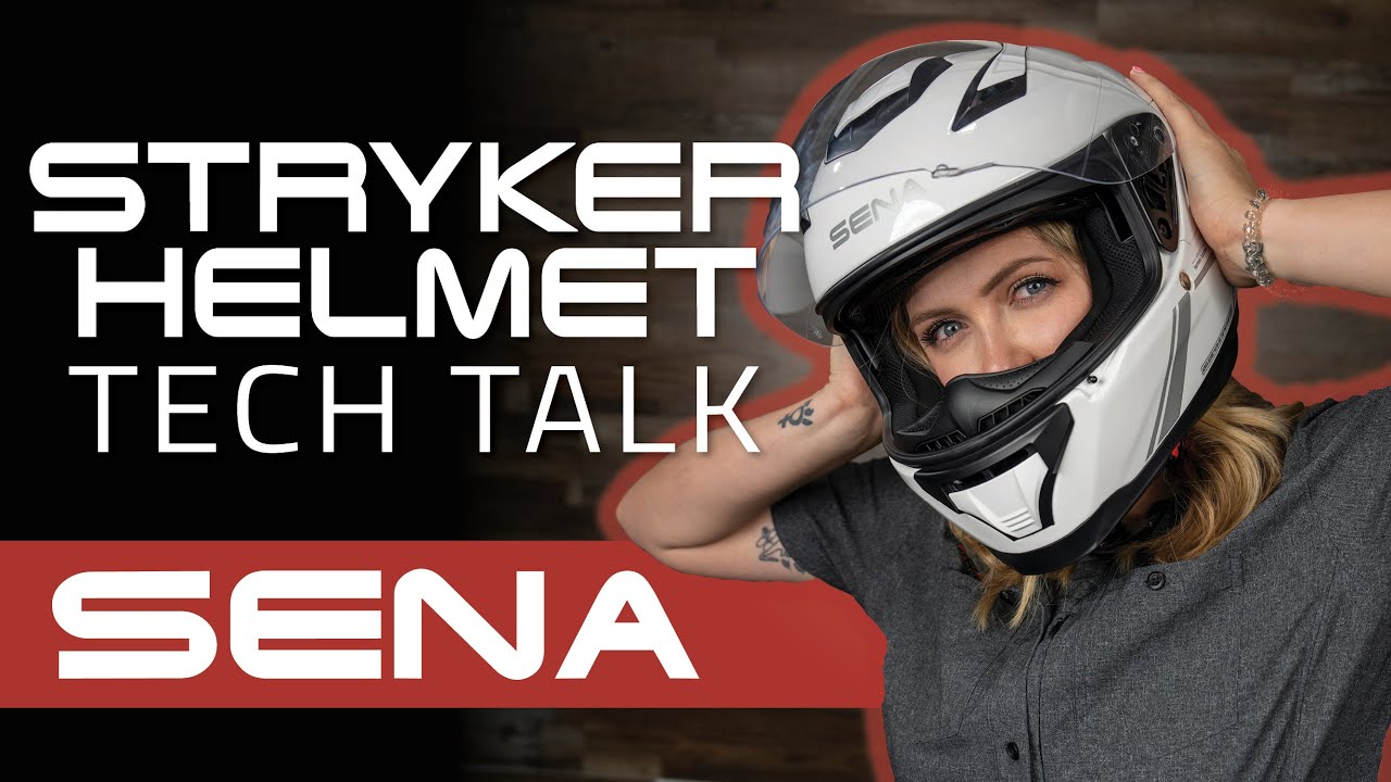 Sena Stryker Mesh & Bluetooth Intercom Helmet & SOUND BY Harman Kardon | Tech Talk