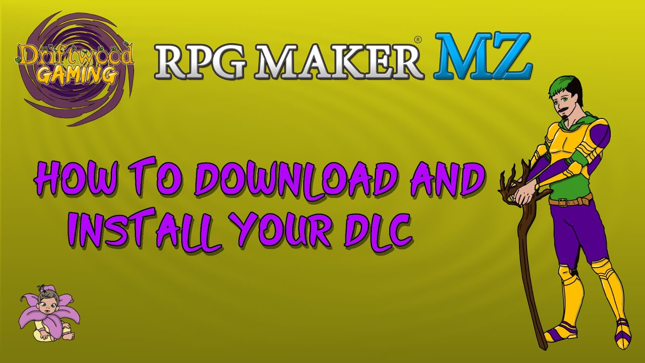 Как установить DLC в RPG Maker MZ Tutorial