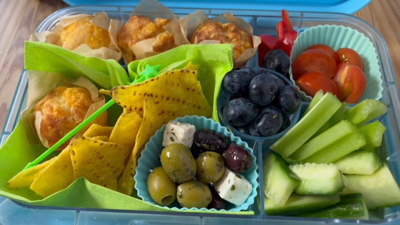 Quick easy work from home mini charcuterie lunch box idea | Lunchbox World