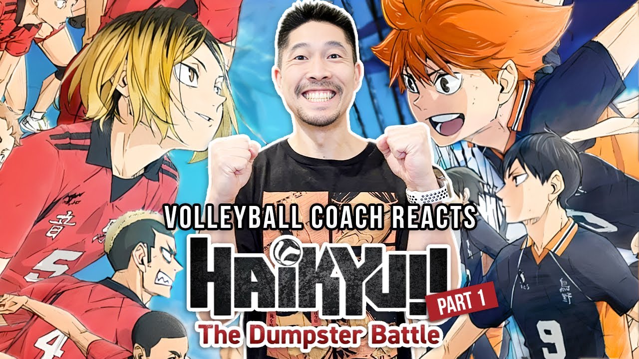 HAIKYUU Movie : A Match Where There Is No Rematch | Volleyball Coach Reacts to Dumpster Battle 1/4