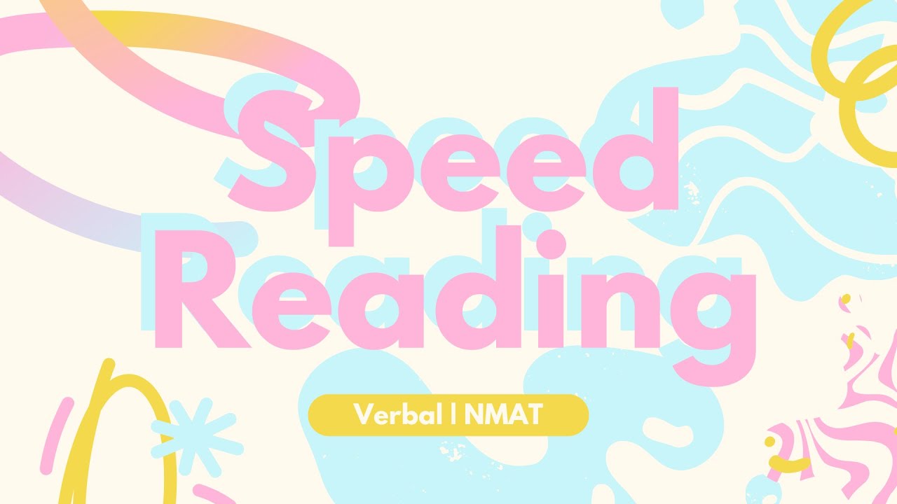 Read 2x Faster for the NMAT!