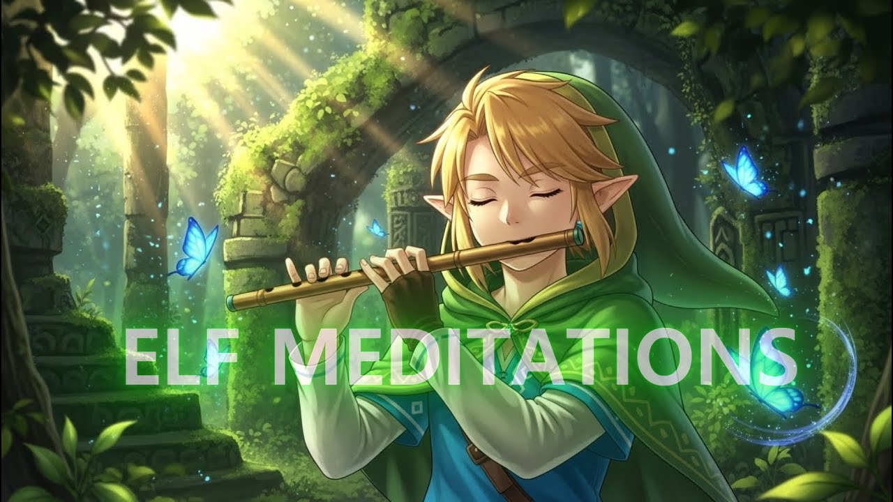 Elven Flute Music - Beautiful Relaxing Melodies in a Fantasy World / Medieval Music for Sleep