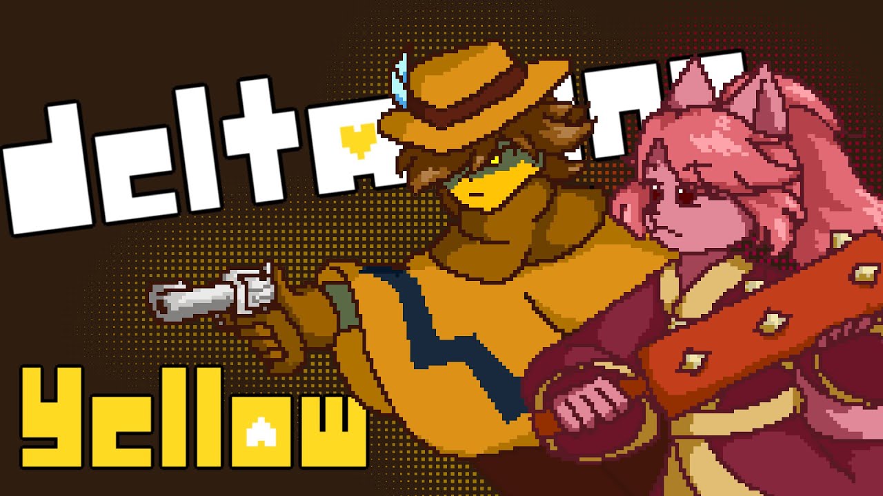 【DRY】當正義黃魂的Clover來到Deltarune?還和Kanako一起探索暗世界! Deltarune Yellow Part.2 #羽月 #deltaruneyellow