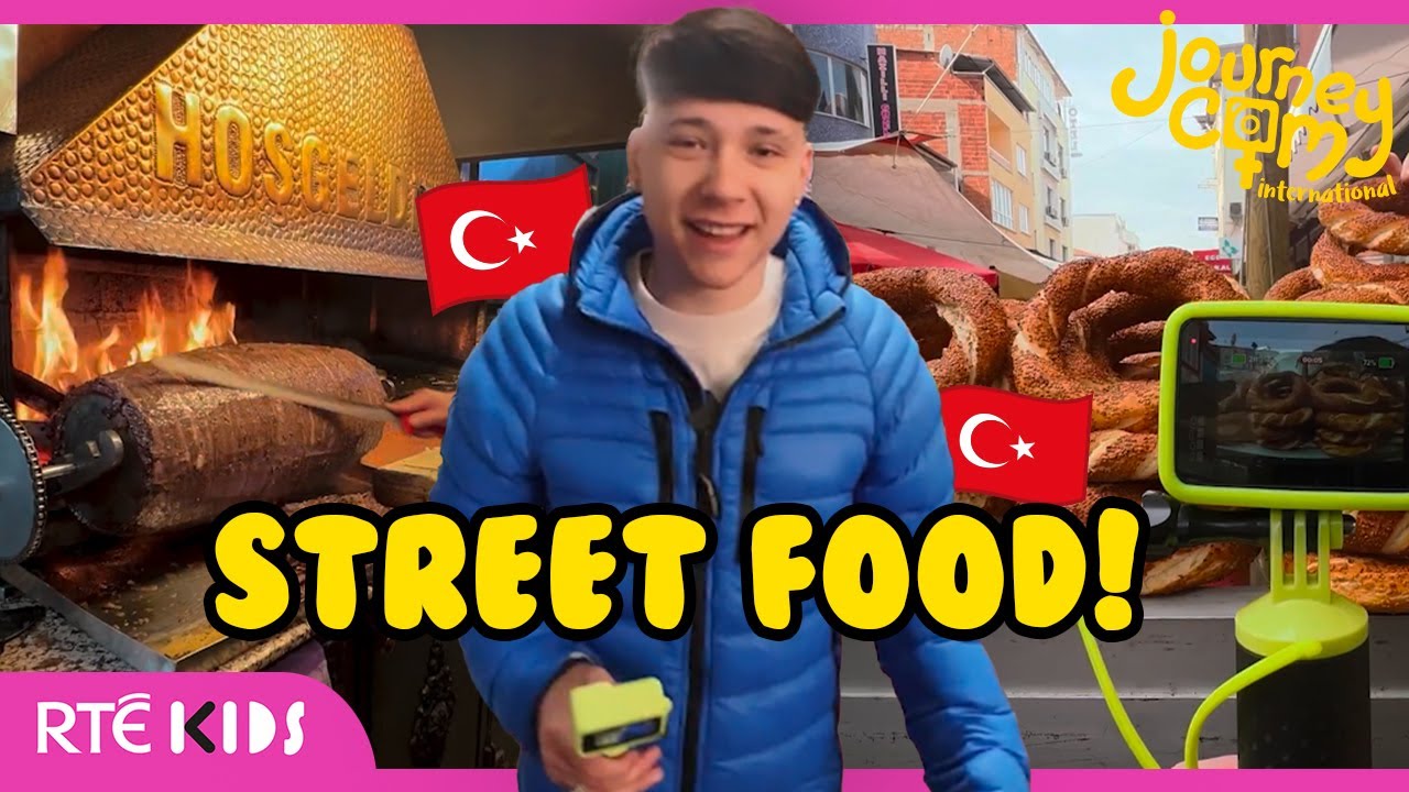 NEW 🇹🇷 😋TURKEY'S Tasty Food Market! | Journey Cam International Season 2 📸 | @RTÉKIDS ​