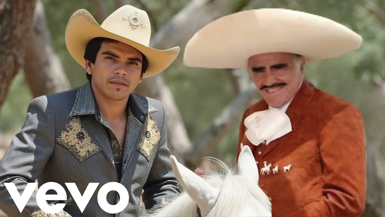 Chalino Sanchez, Vicente Fernandez - Un Trago Amargo (Video Oficial)