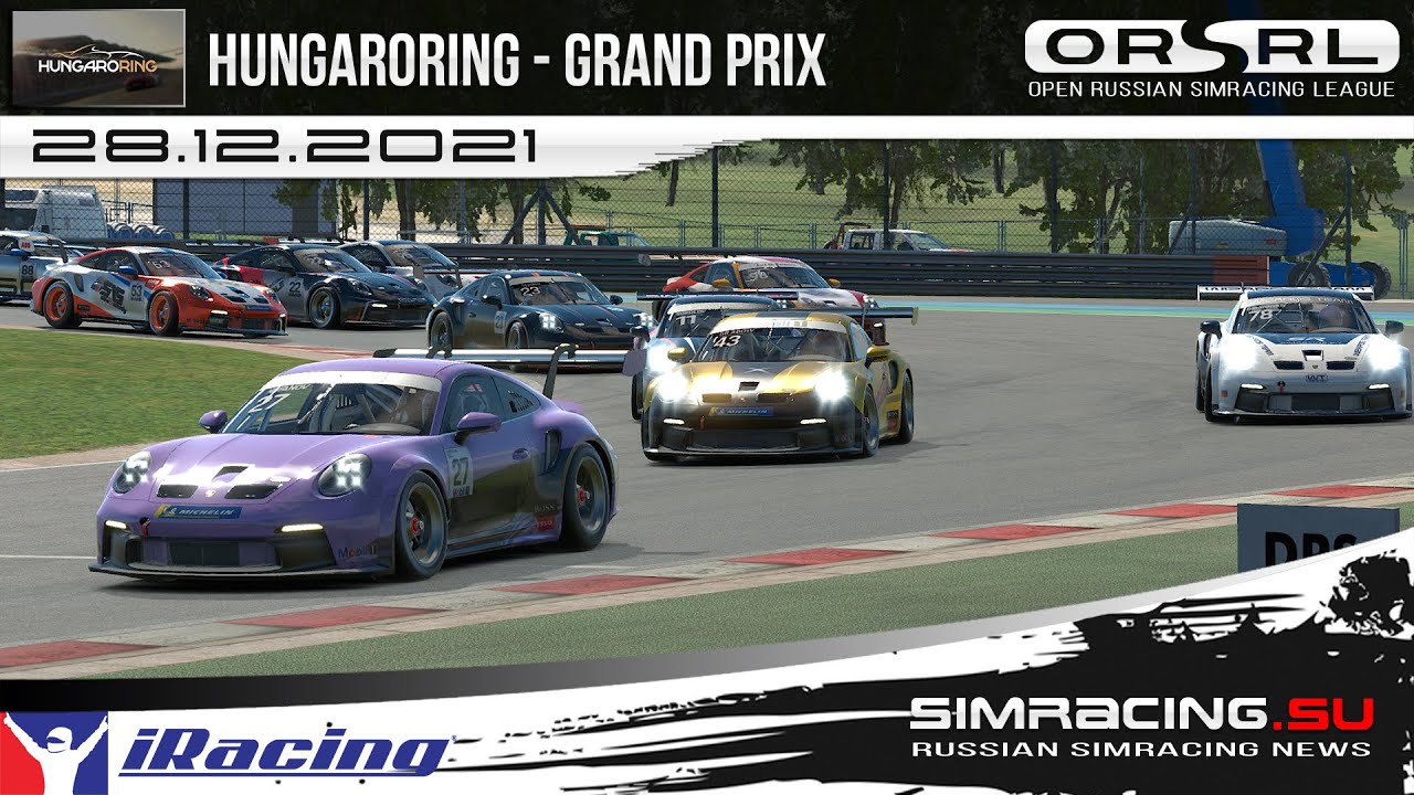 ORSRL Porsche Cup 2021: Event 7 - Hungaroring - Grand Prix