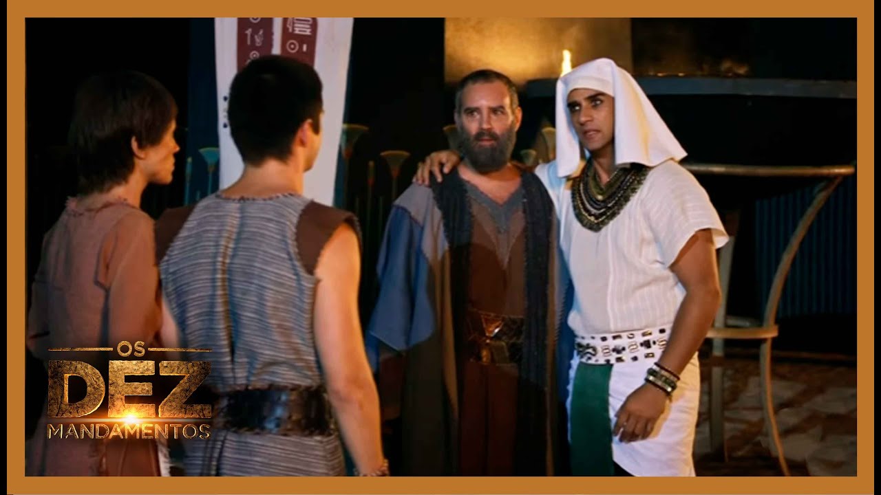 Leila, Hur e Bezalel alertam Uri sobre nova praga e pedem pra ele deixar o palácio |OsDezMandamentos