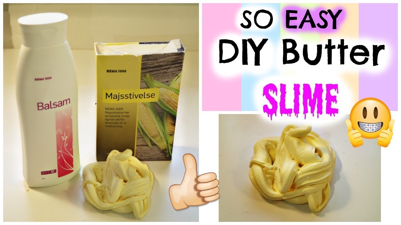 DIY butter slim //uden lim, kontaktlinsev&aelig;ske og barberskum!!!