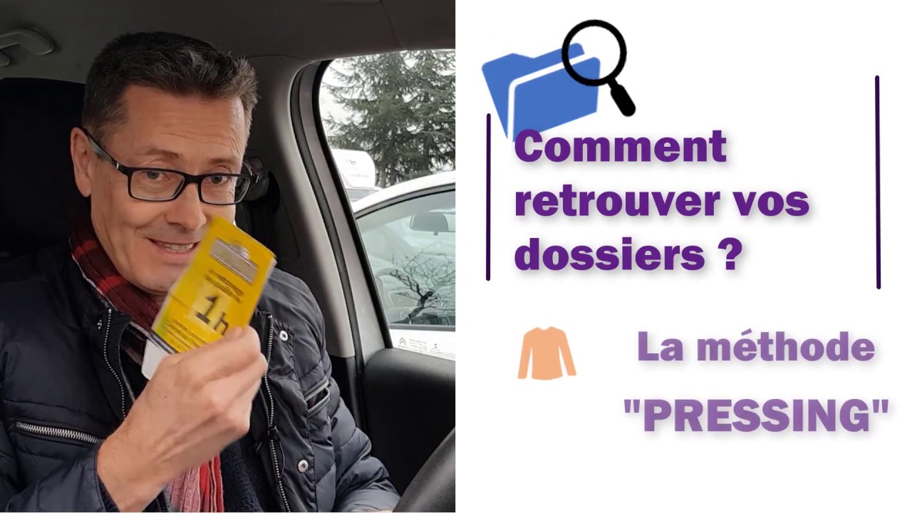 Comment nommer vos dossiers l La méthode Pressing