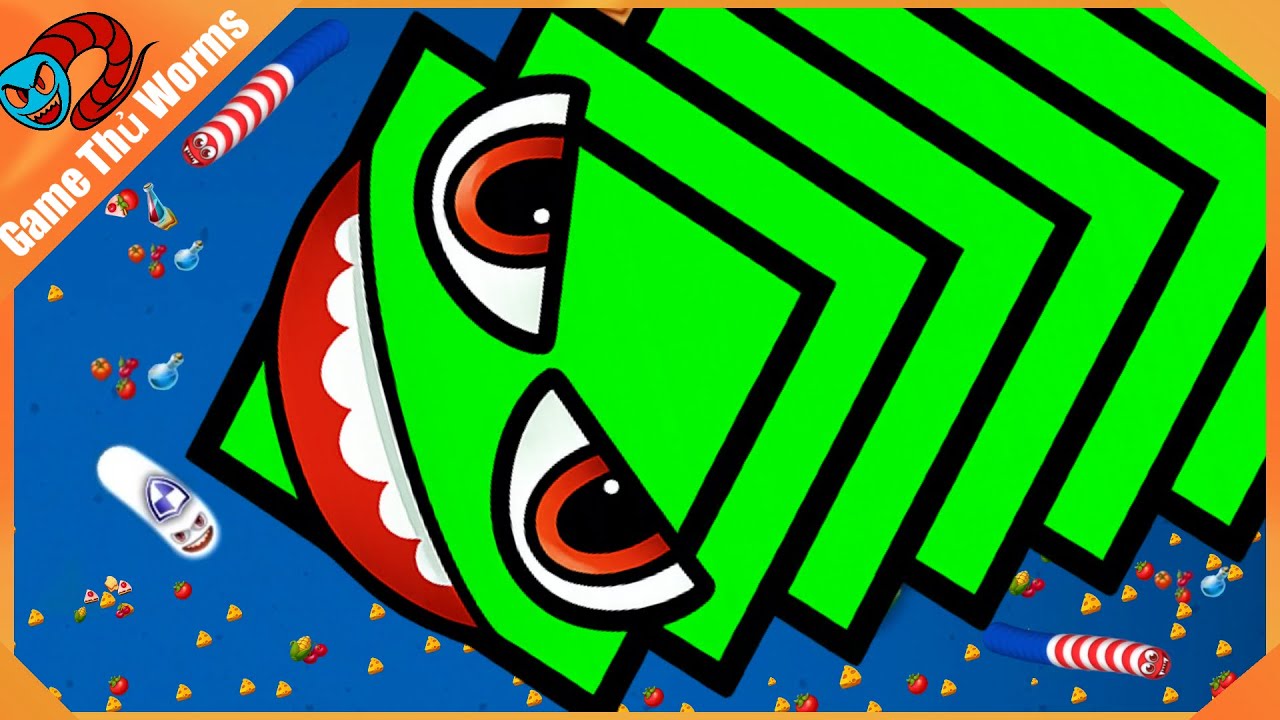 🐍Wormszone.io 🔥#326💥Bữa tiệc bánh ngọt vs trái cây👹Top 1 trên bản đồ 💯