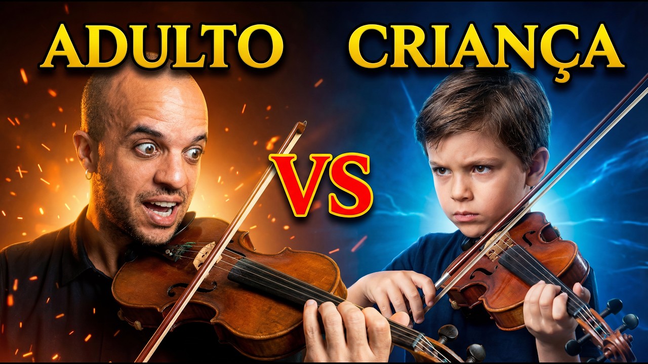 Adultos APRENDEM VIOLINO Diferente (E NINGUÉM TE CONTA ISSO)
