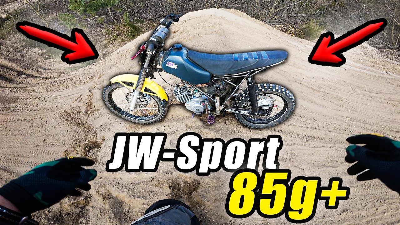 Vlog | Meine Simson-Cross lebt wieder! Erste Testfahrt mit neuem Rahmen!