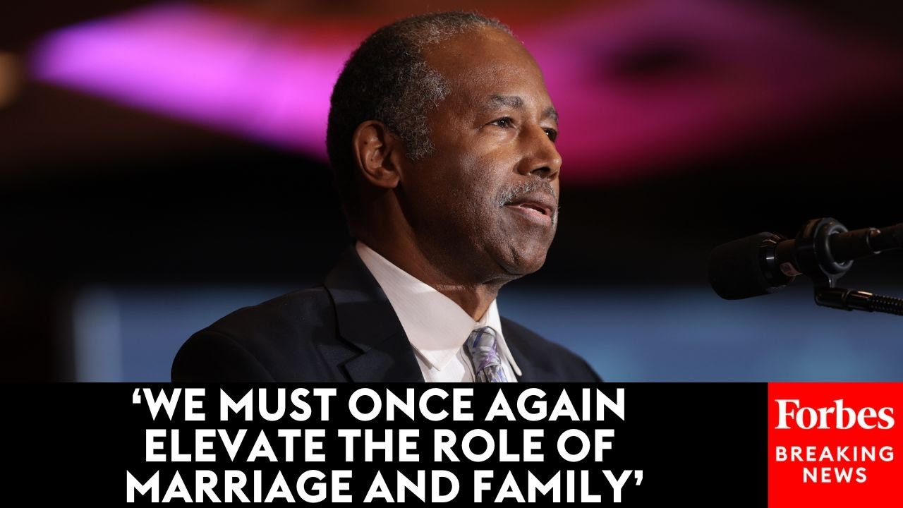 BREAKING NEWS: Ben Carson Gives Opening Statement At Hearing On 'The Welfare State'