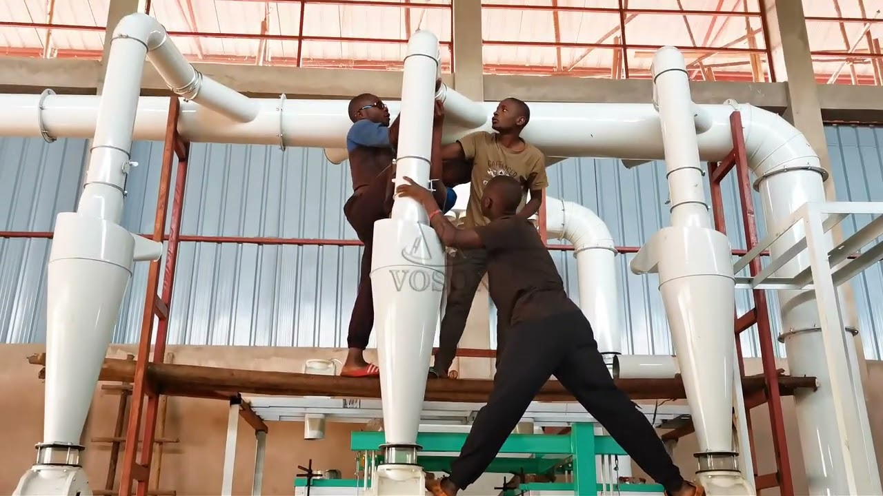 10TPD Wheat＆Maize Milling Plant In Burundi #flourmill
