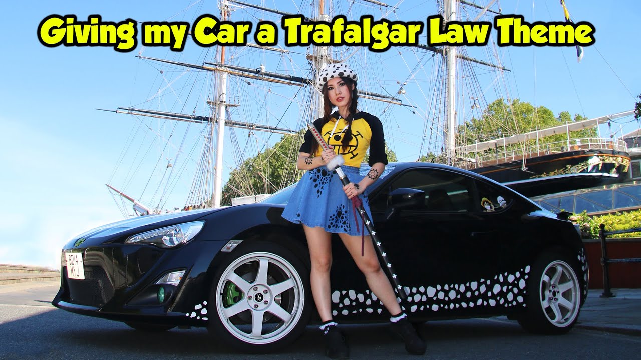 Giving my Car a Trafalgar Law Theme | GT86 | New Wheels and Interior Wrap