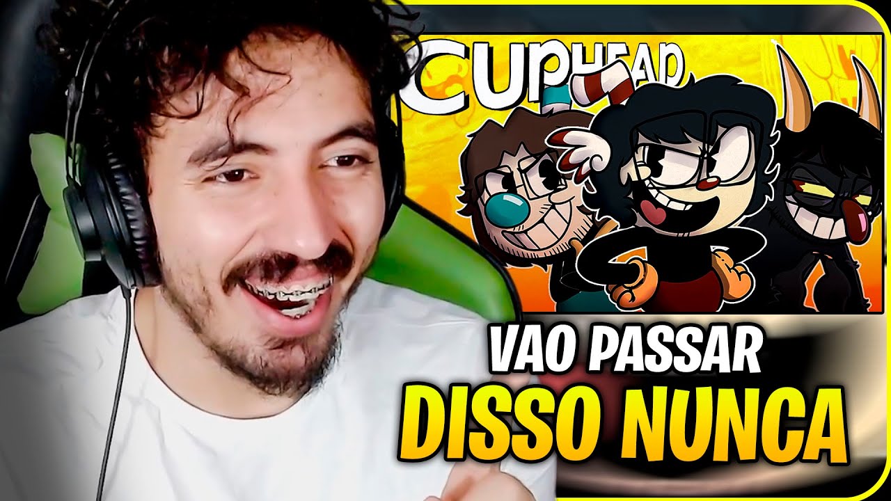 diab&atilde;o ou diaruim? - Cuphead #41 - CARTEIRO, GEMAPLYS E SAIKO | Leozin React
