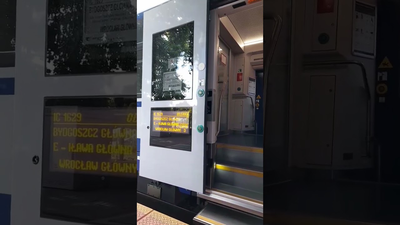 otwieranie i zamykanie drzwi ED161 pesa dart pkp ic