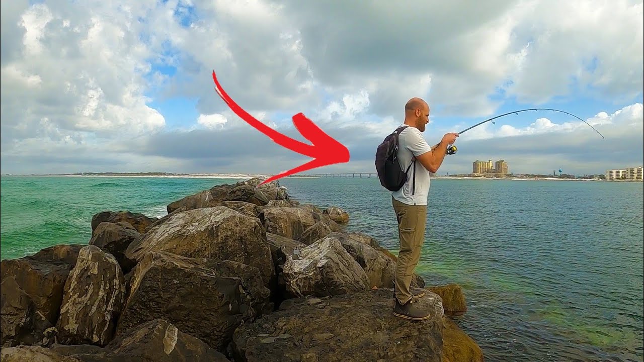 Crazy Jetty Fishing Action in Destin Florida