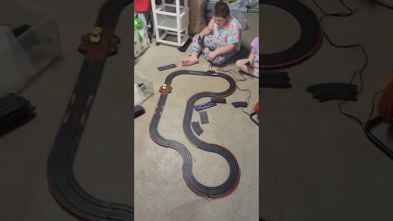 The Slot Car track is getting better!