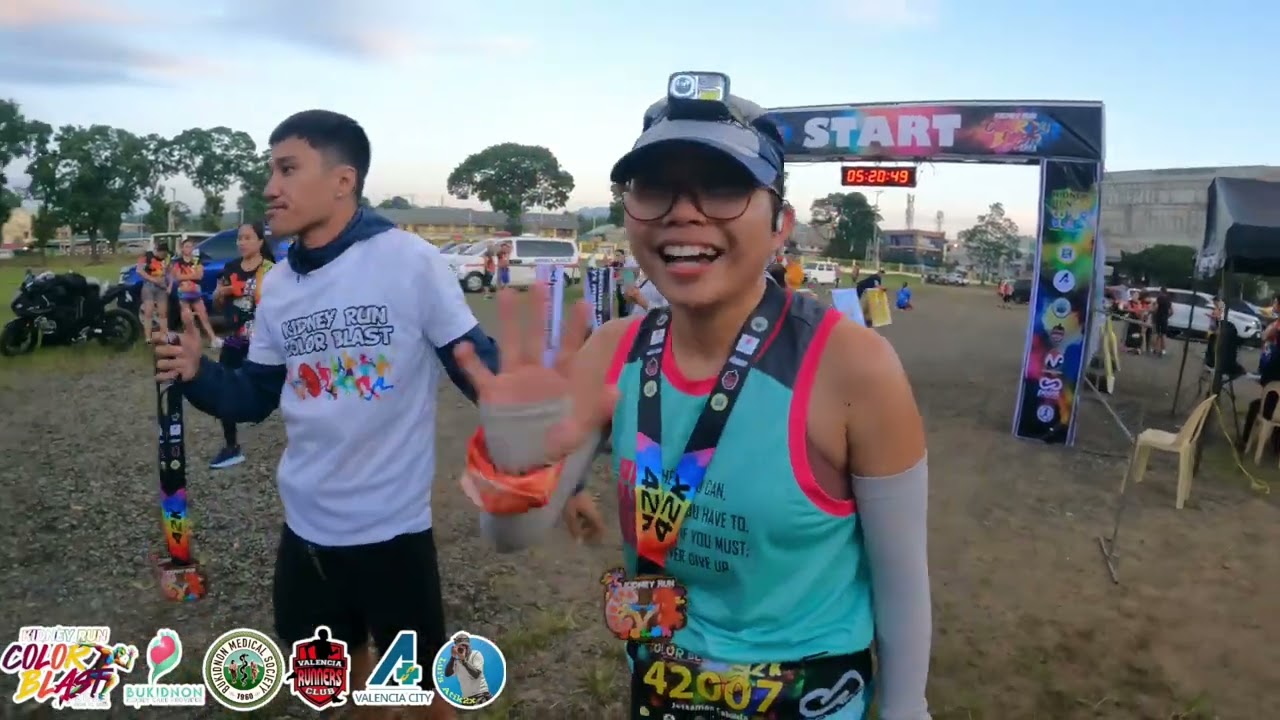 KIDNEY RUN COLOR BLAST 2023 BY VALENCIA RUNNERS CLUB, VALENCIA CITY BUKIDNON