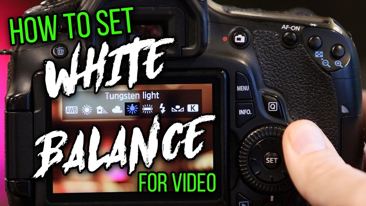 How to Set WHITE BALANCE for Video | Beginner Filmmaking Tips