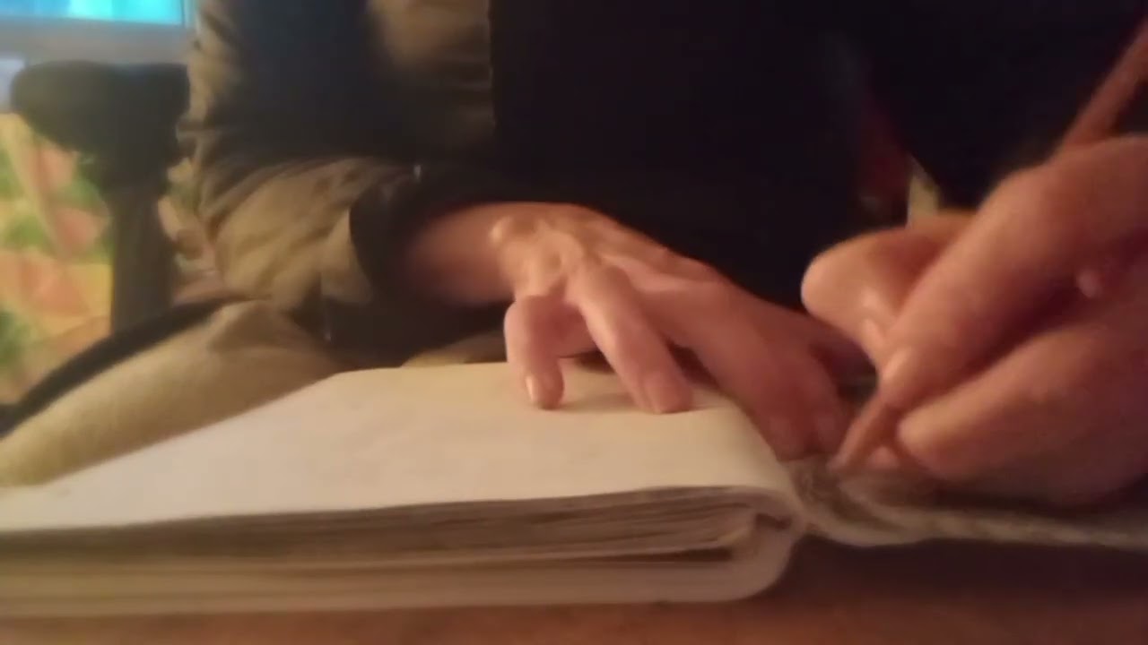 Asmr dibujando relajante #suenoreparador 