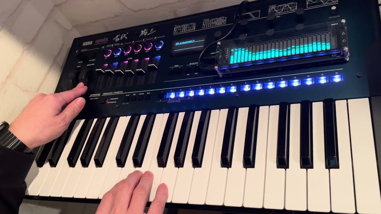 ニンジャウォーリアーズ / Japanese Smile をKORG opsixで弾いてみた