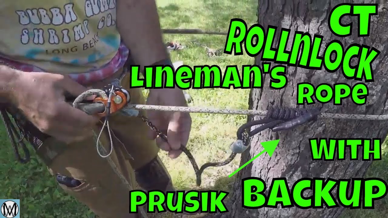 Веревка линейного монтёра CT Rollnlock в сборе